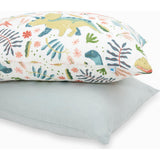 Cotton Muslin Pillowcase 2 Pack - Boho Dino