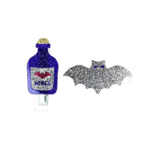 Bat & Magic Potion Hair Clips