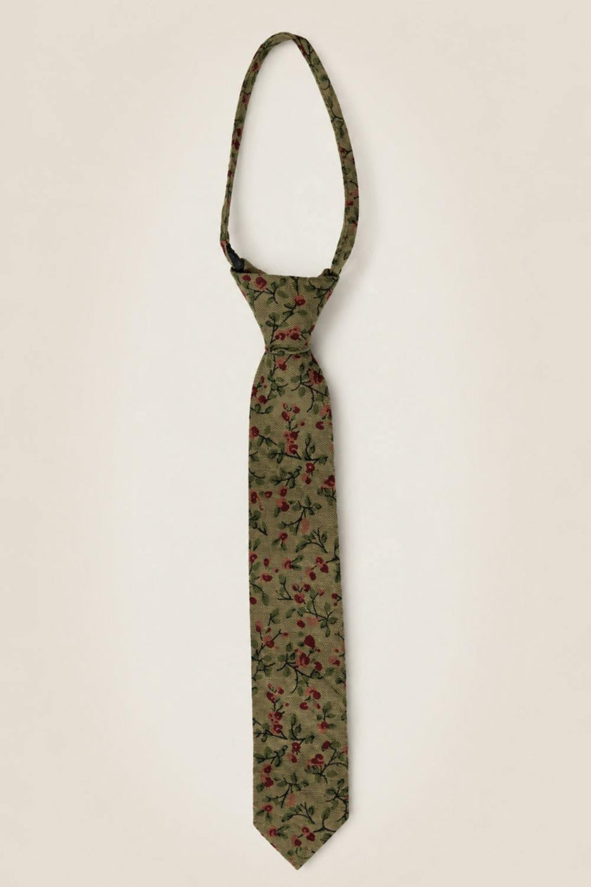 Ties in Woodland Floral