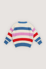 Celosia Jumper Iris Whisper Stripes