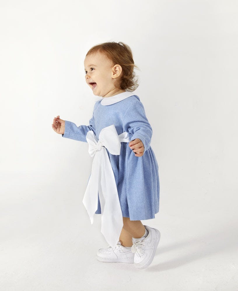 Blue Ribbon Dress