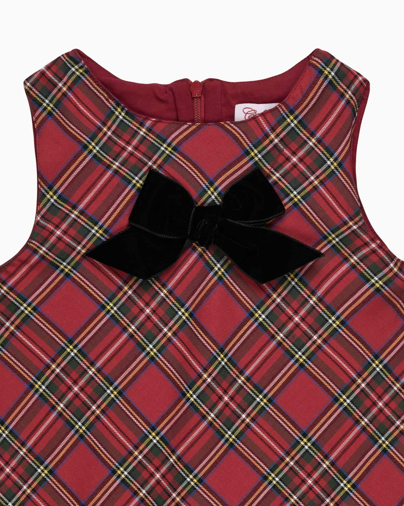 Isla Plaid Pinafore