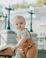Organic Cotton Jersey T-Shirt And Cotton Rib Pants Set