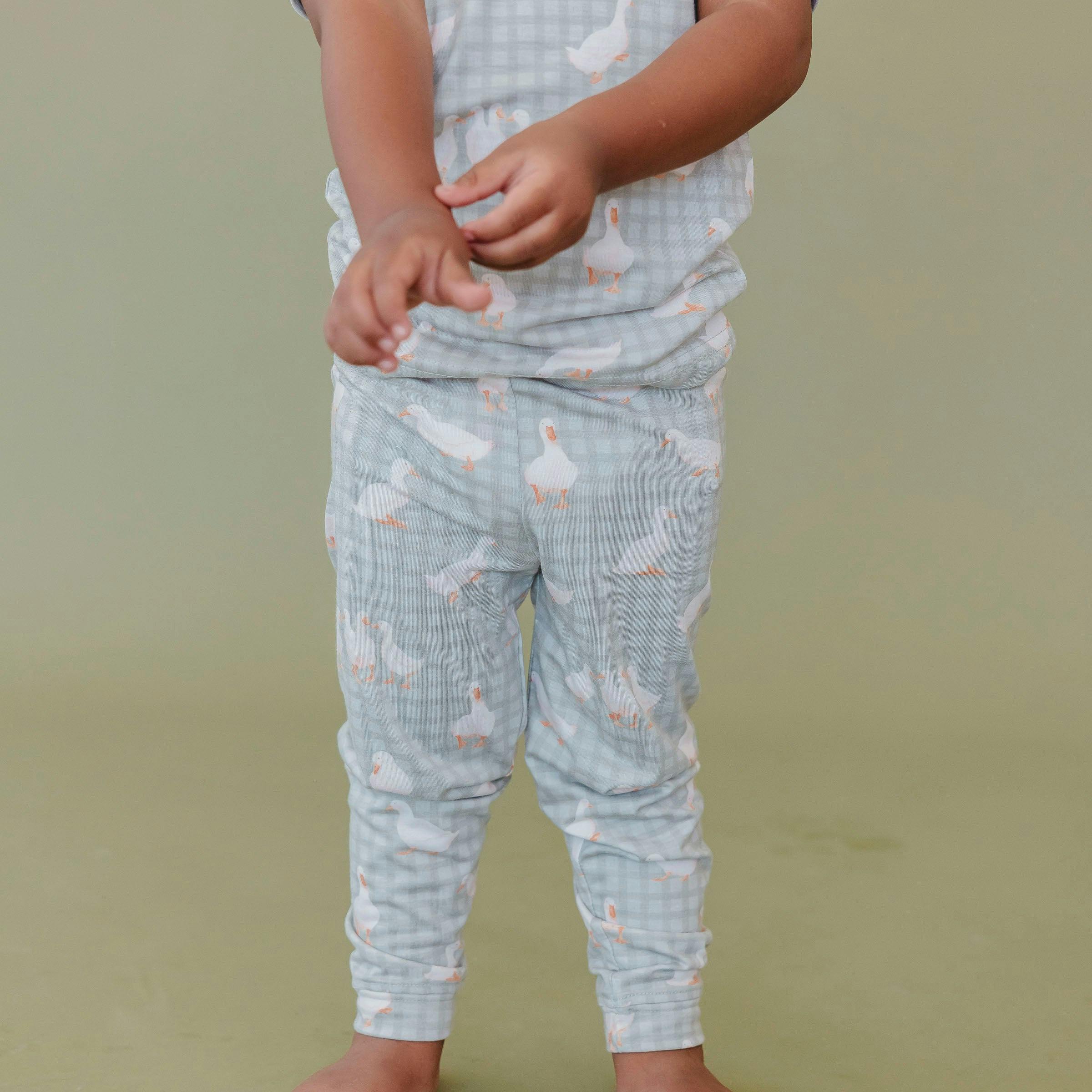 2pc Short Sleeve Pajamas with Pants - Baker