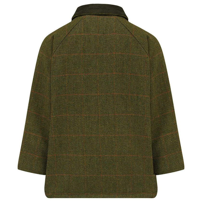 Lyall Greenbelt Tweed Coat - Olive