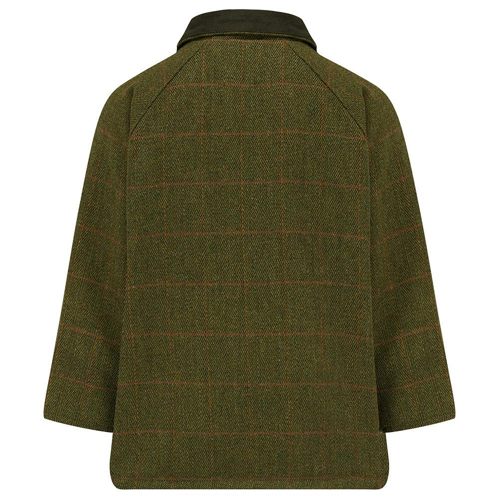 Lyall Greenbelt Tweed Coat - Olive