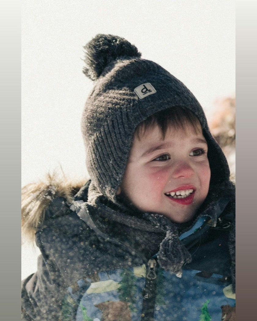 Kids One Piece Discover Snowsuit Blue Bear Print