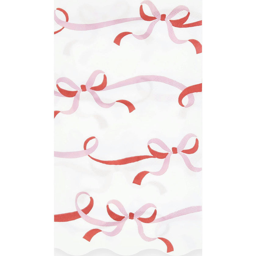 Ribbon Bow Guest Towels