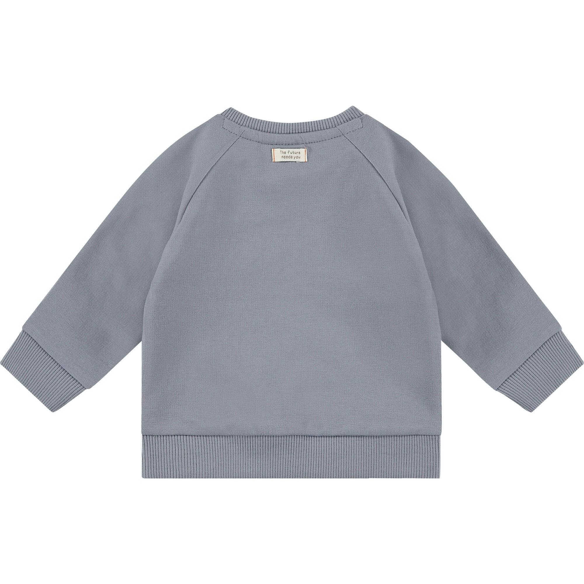 Crew Neck Chef Graphic Print Sweatshirt