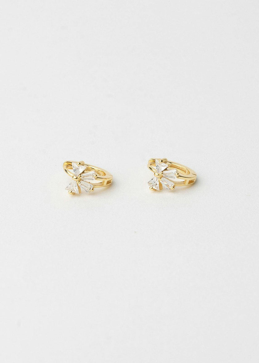 Bow Buckle Hoops