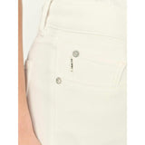 Mara Straight Mid Rise Instasculpt 27" Jeans | White