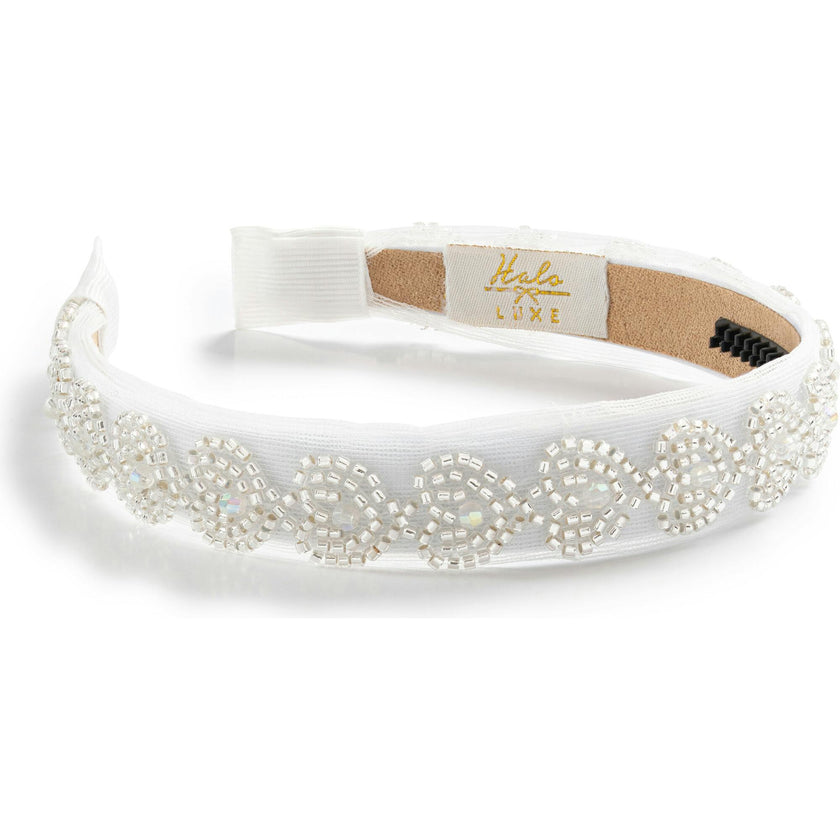 Heart Candy Stone Embellished Tulle Headband