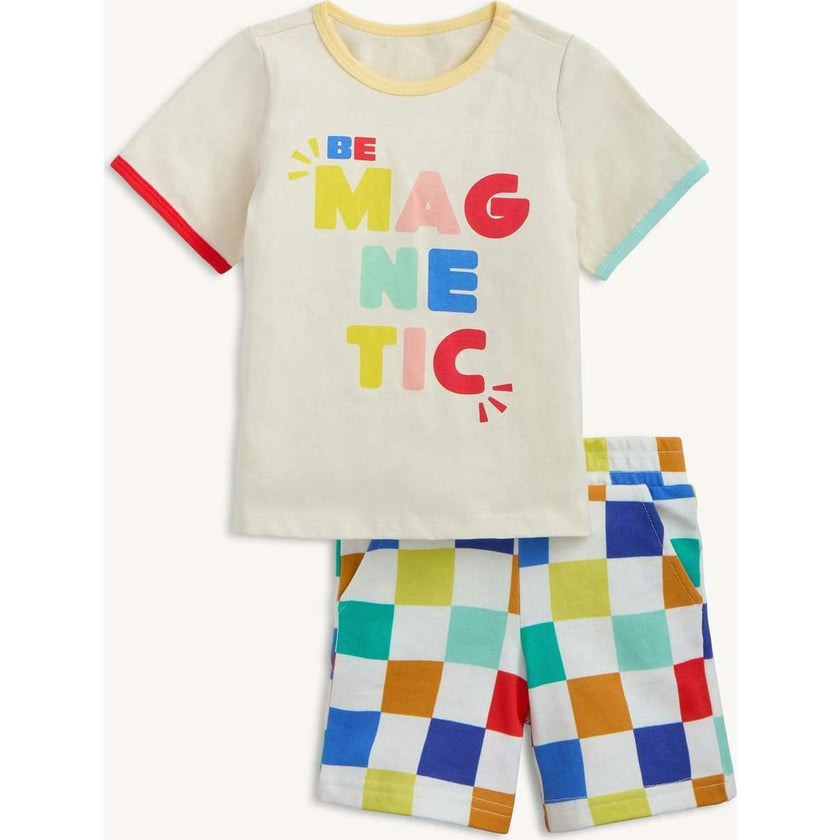 Magnetic T-Shirt with Shorts Set