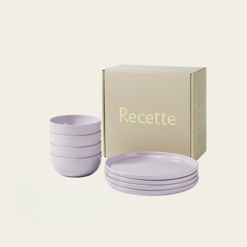 Plate and Bowl Set | Gray