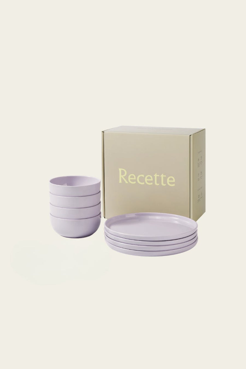 Plate and Bowl Set | Gray