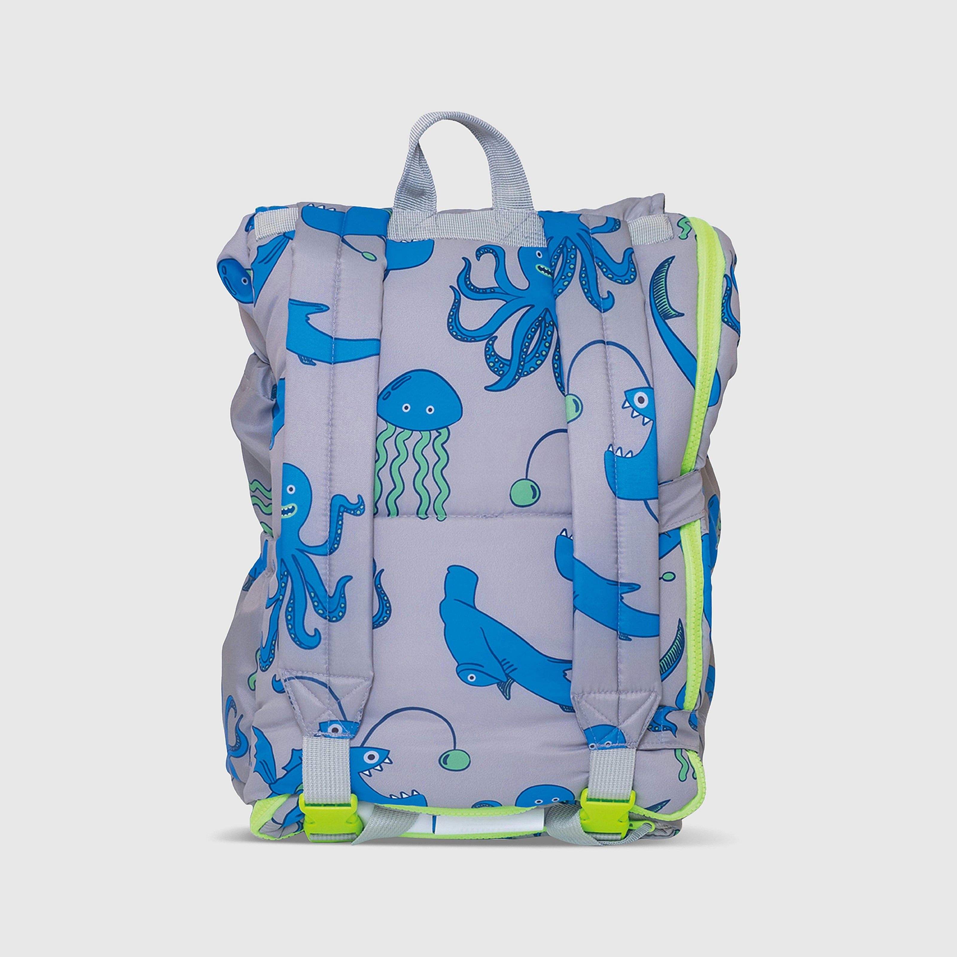 Sleep-N-Pack™ – Little Kid Size | Pals in Print: Sea Critters