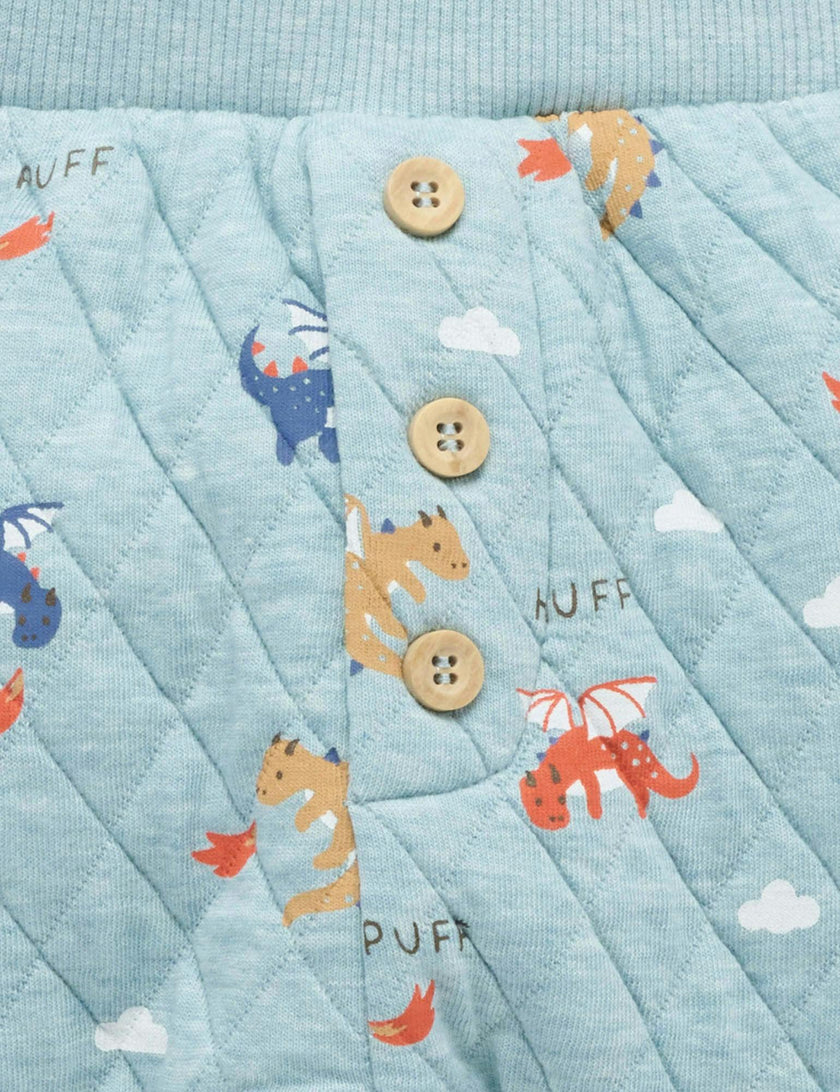 Quilted Track Set Dragon Print
