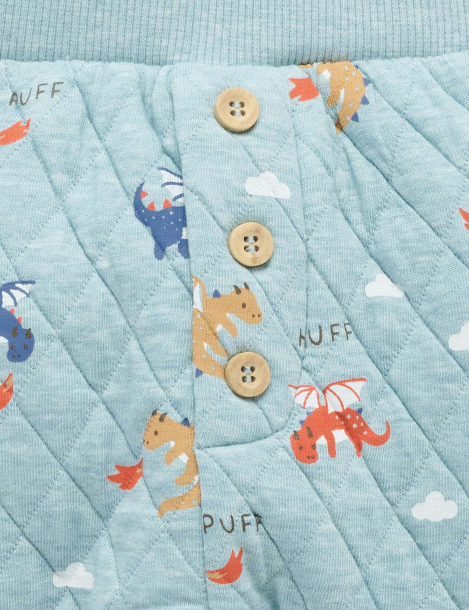 Quilted Track Set Dragon Print