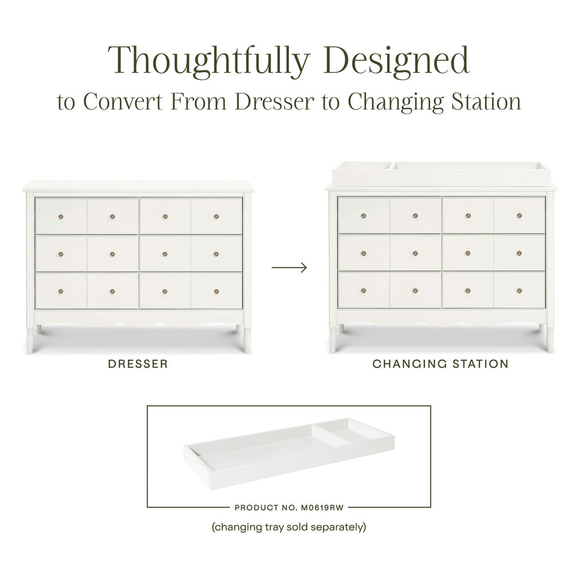 Namesake Liberty 6-Drawer Assembled Dresser (48")
