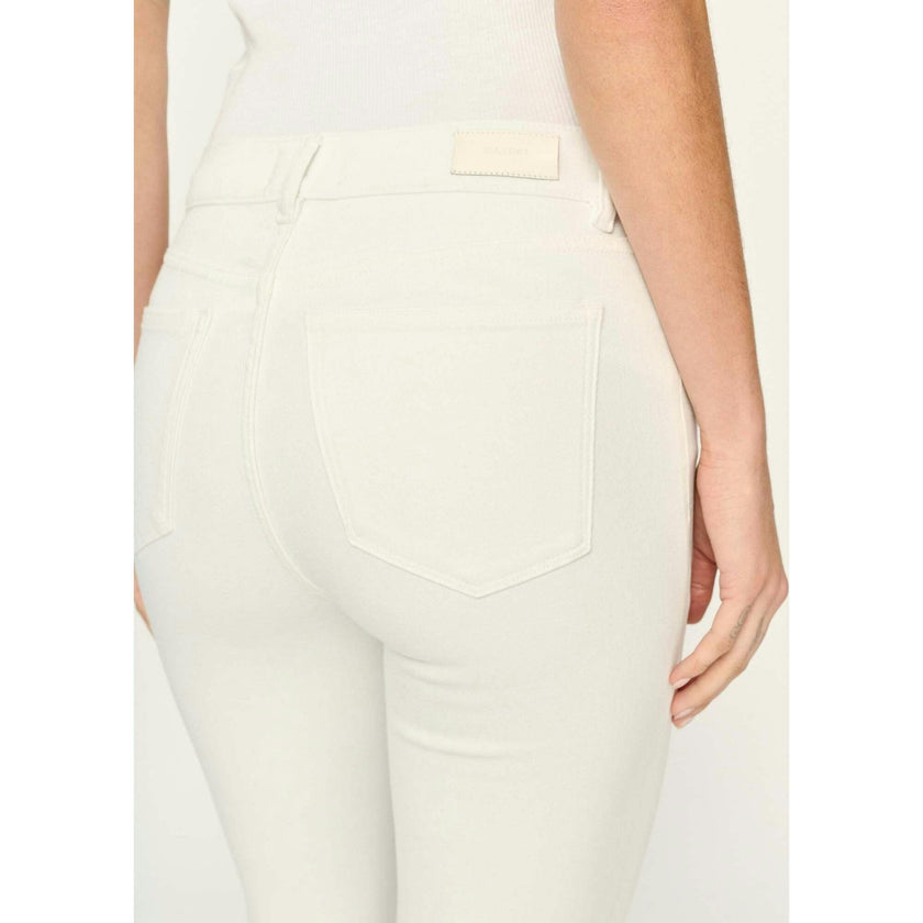 Mara Straight Mid Rise Instasculpt 27" Jeans | White