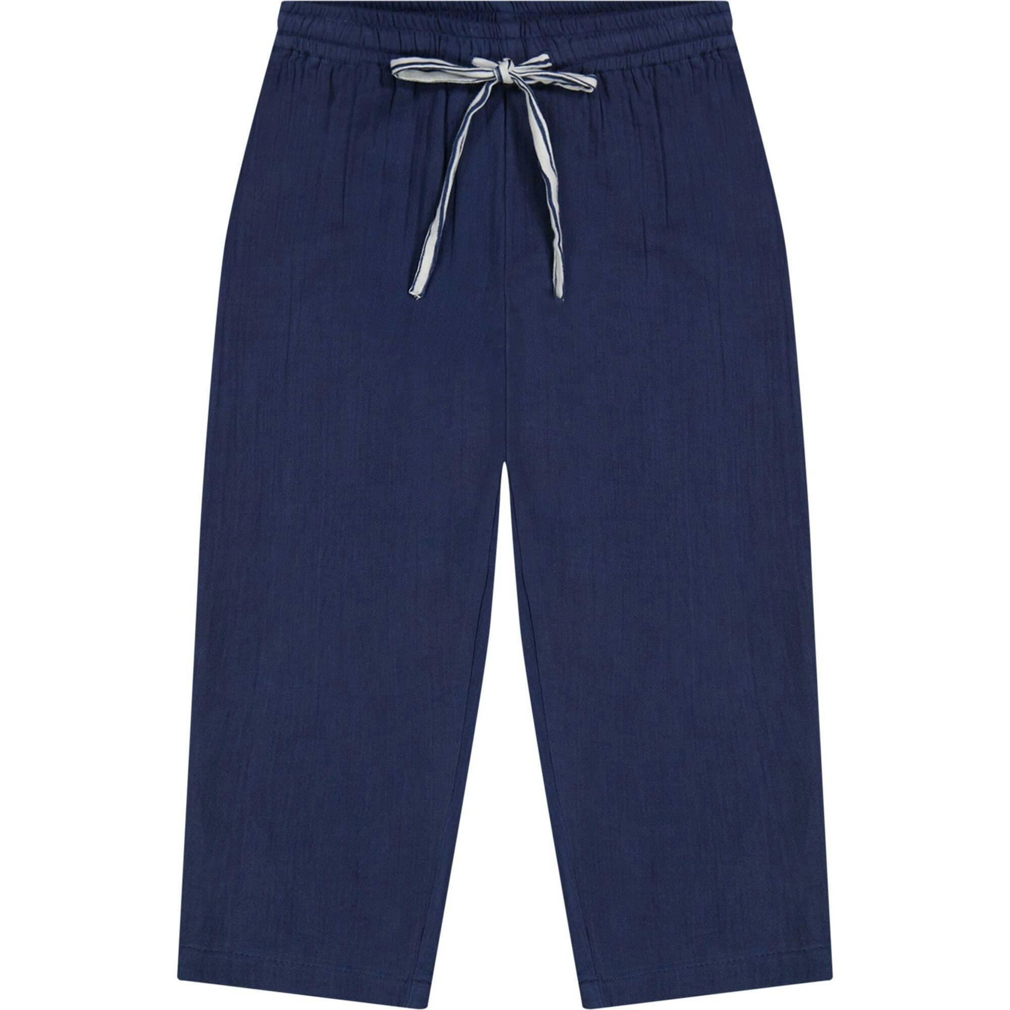 La Plage Boys Drawstring Pants Lapis Blue, Blue