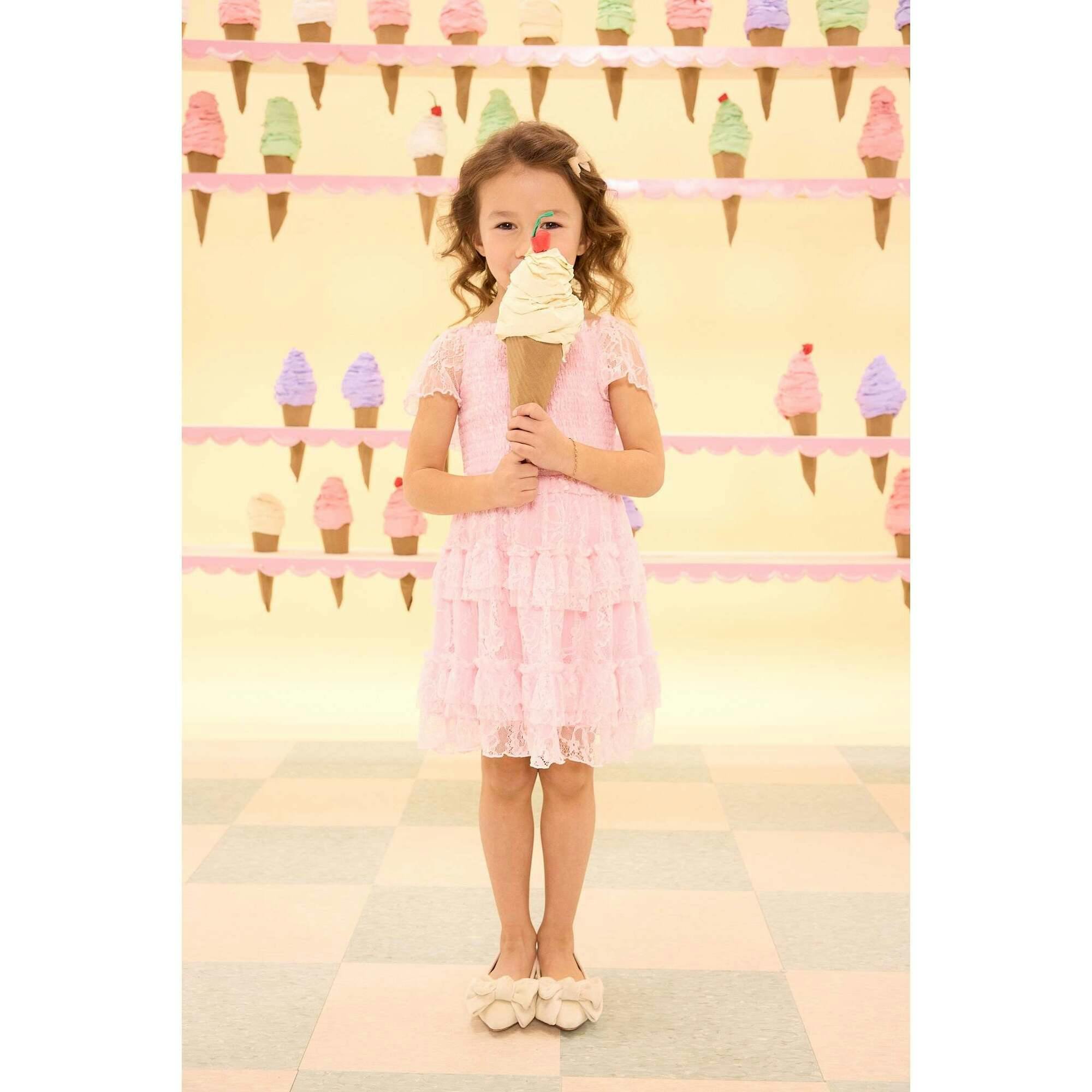 Mini Addy Dress in Light Pink