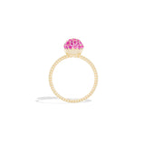 Revel Small Bobble Ring - Pink Sapphire