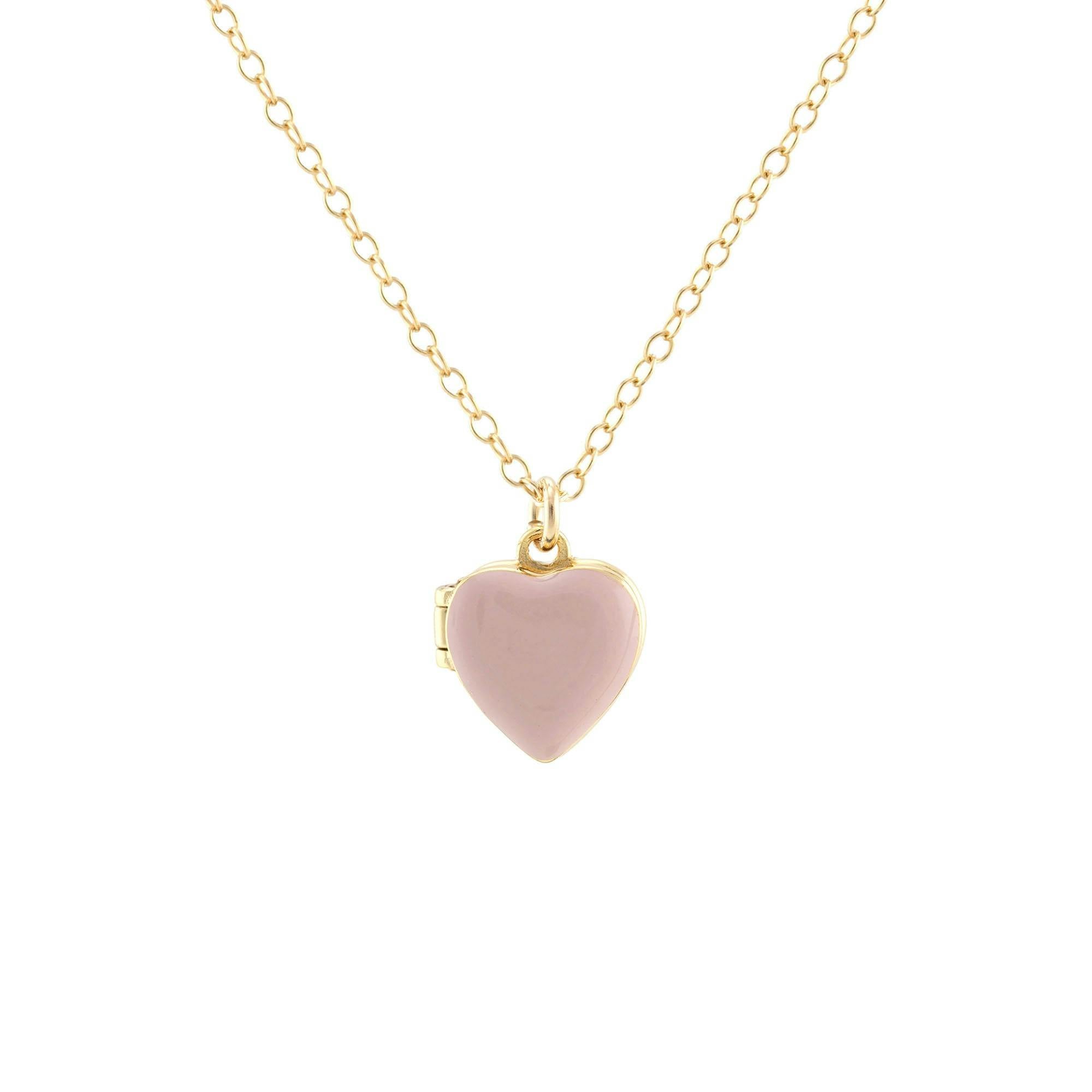 Enamel Heart Locket