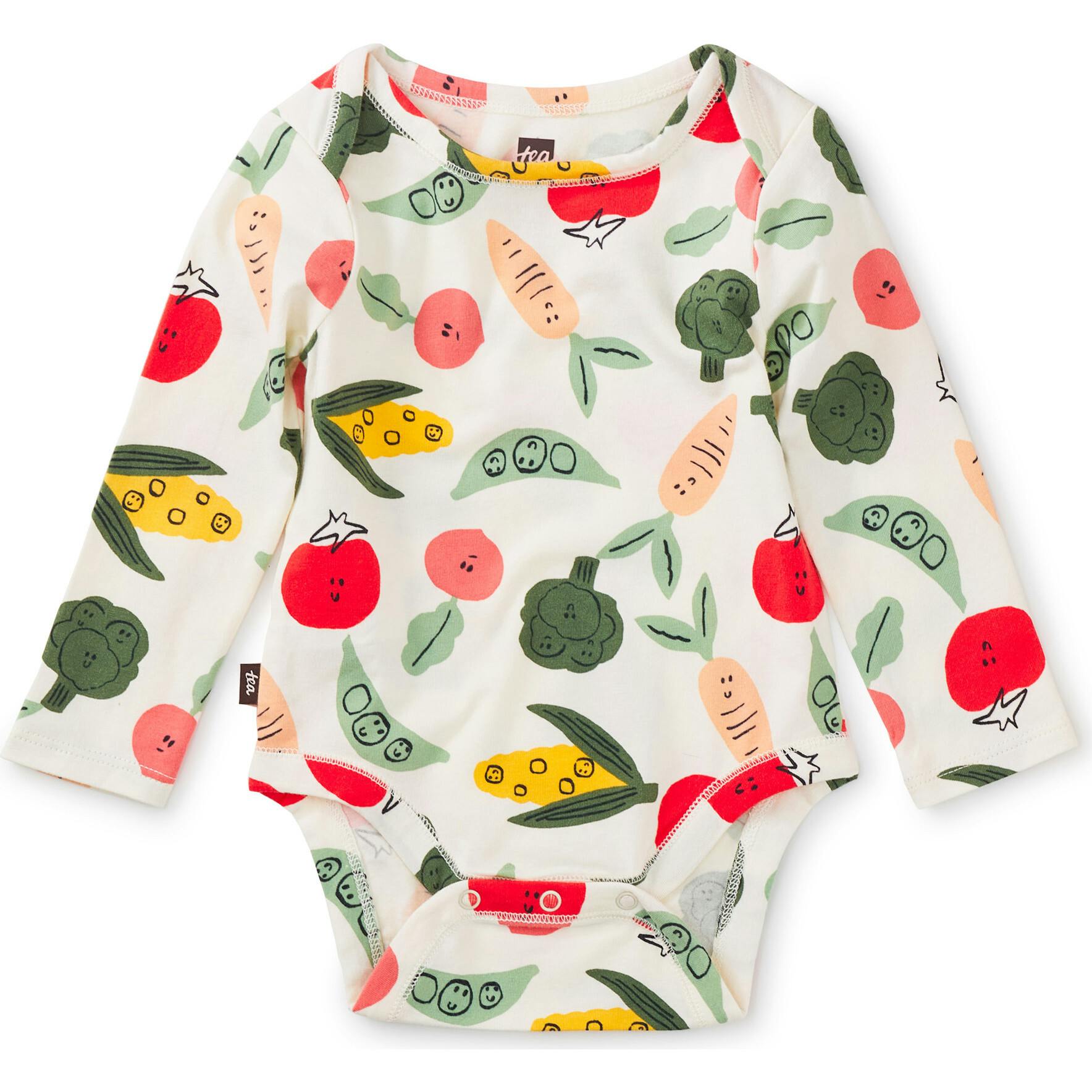 Printed Full Sleeve Bodysuit, Multi