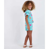 Girls Heart Crochet Set | Aqua Hearts