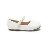 White Ophelia Pearl Shoes