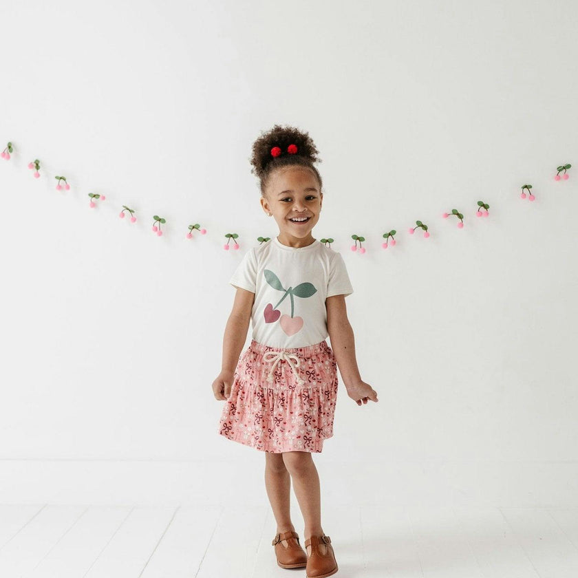 Skort Cherry Hearts