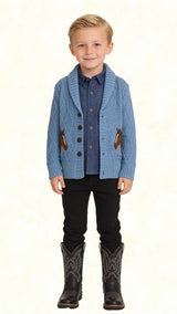 Sky Blue Belmont Sweater