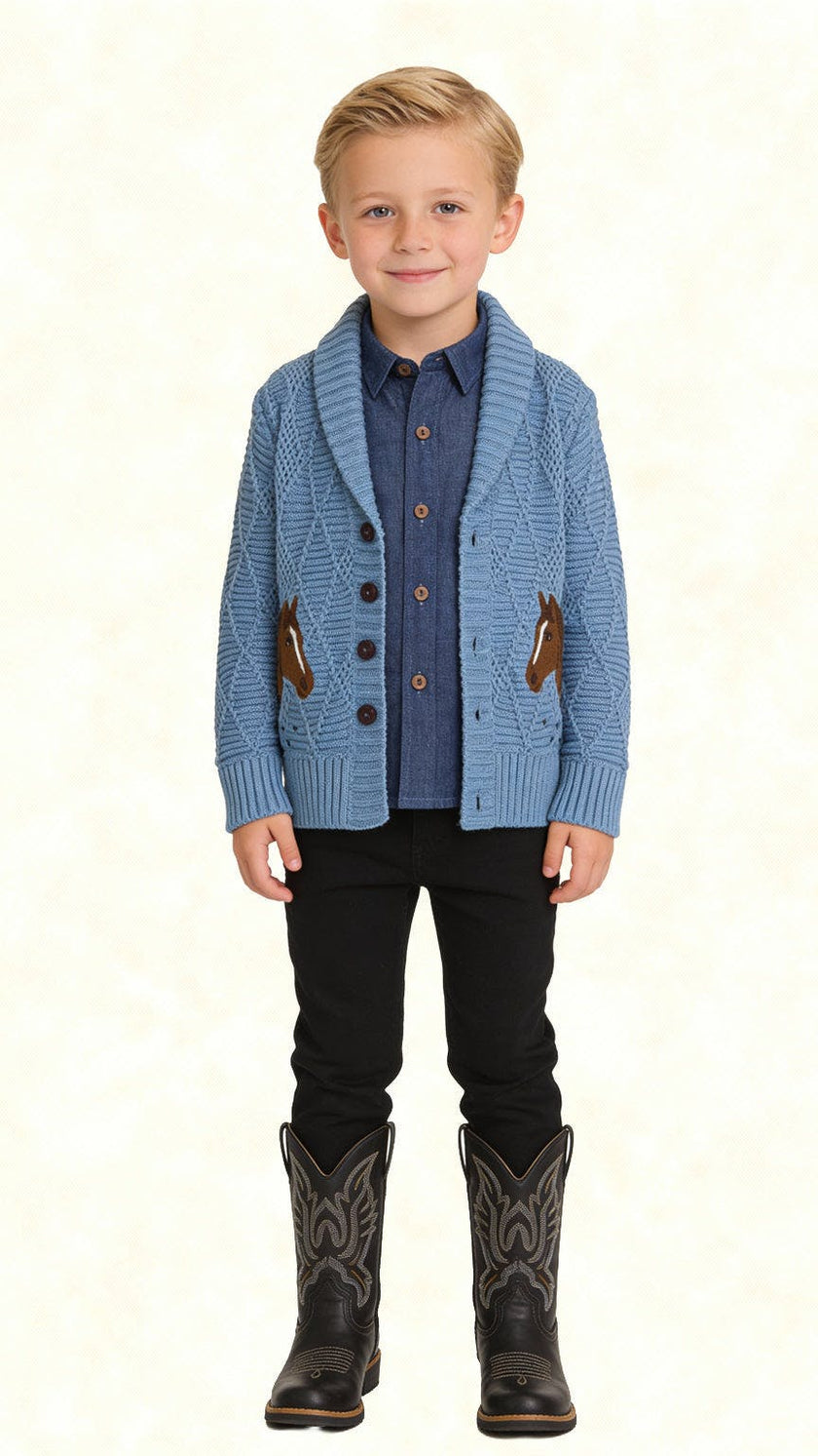 Sky Blue Belmont Sweater