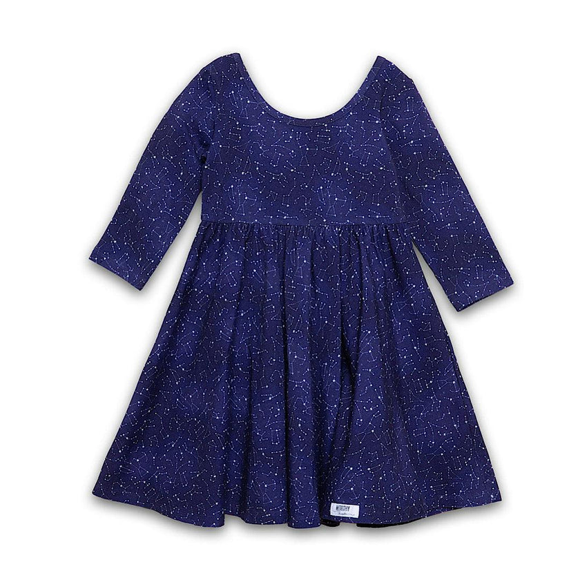 Twirly Dress in Constellations