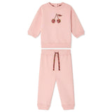 BONPOINT Dahlia Soft Baby Set - PInk Rose