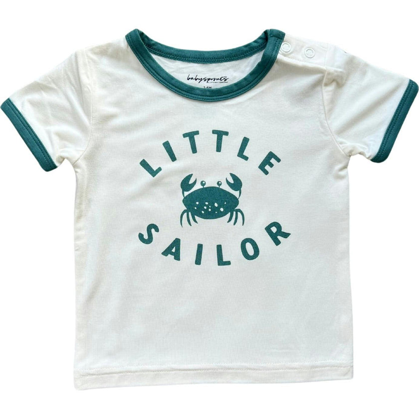 Retro Short Sleeve Tee Little Sailor