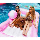 Sequin Leopard Print Swimsuit