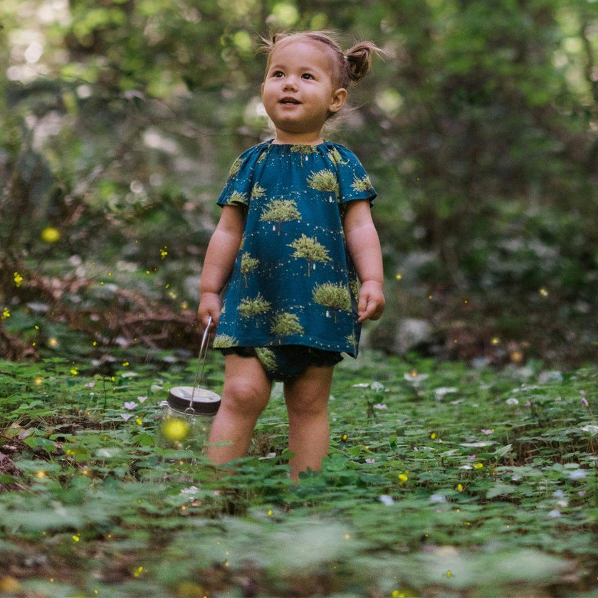 Valais Bamboo Dress & Bloomer Set