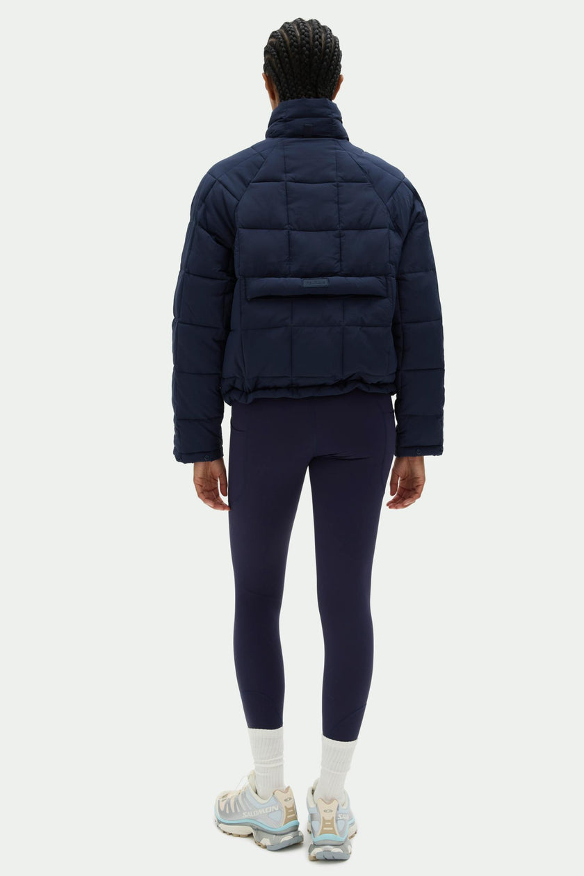 Nellie Packable Puffer Jacket Navy