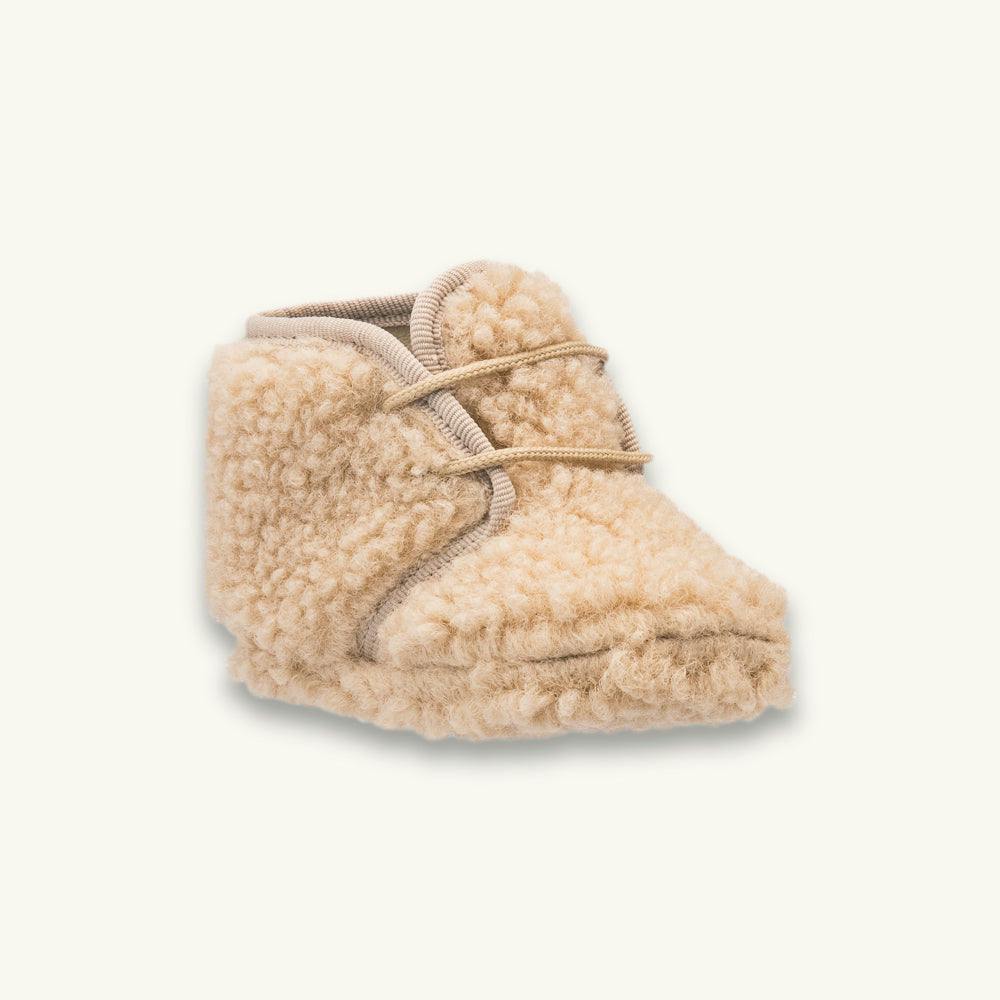 Baby Shearling Bootie | Beige