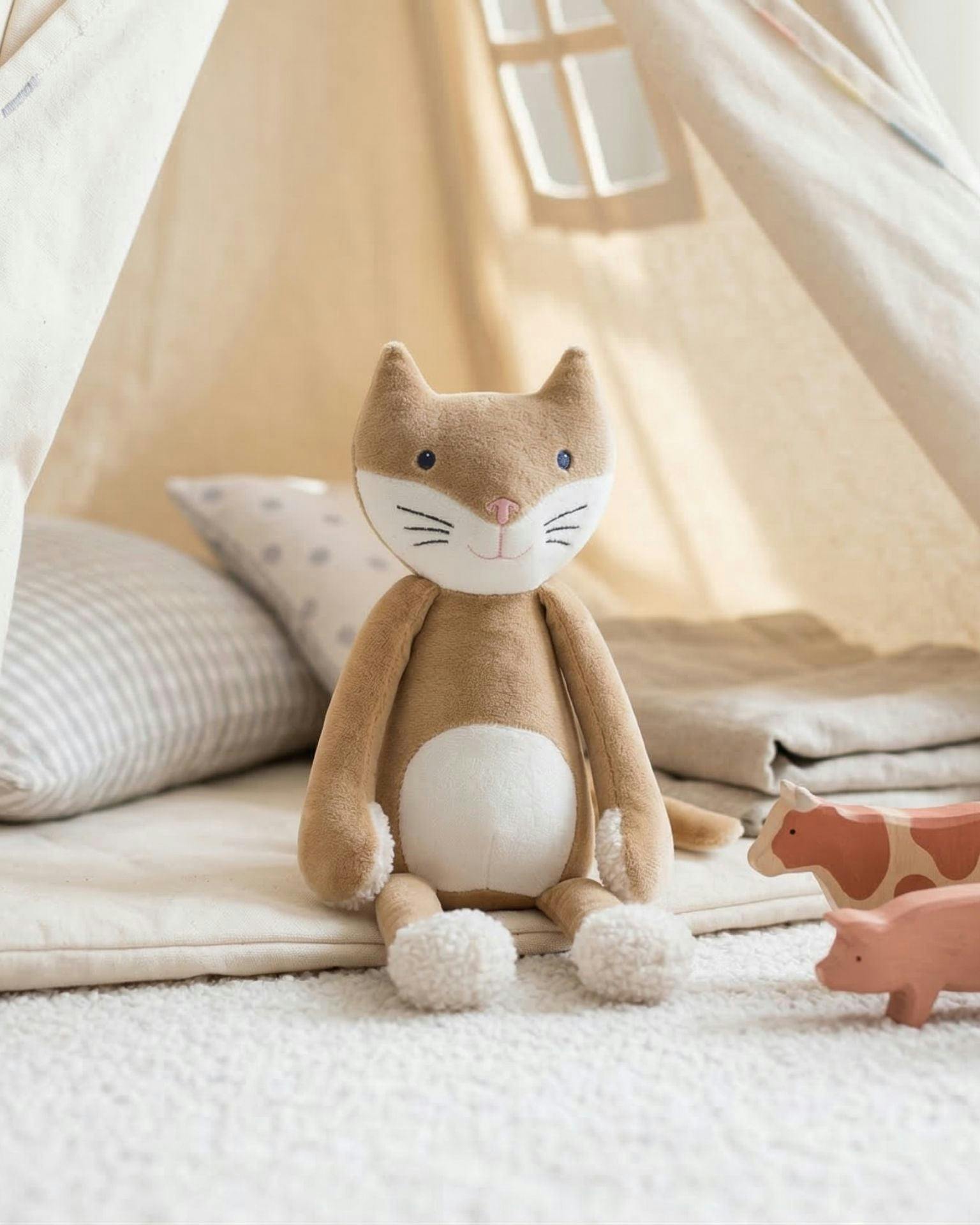 Grimm the Cat | Pamplemousse Peluches