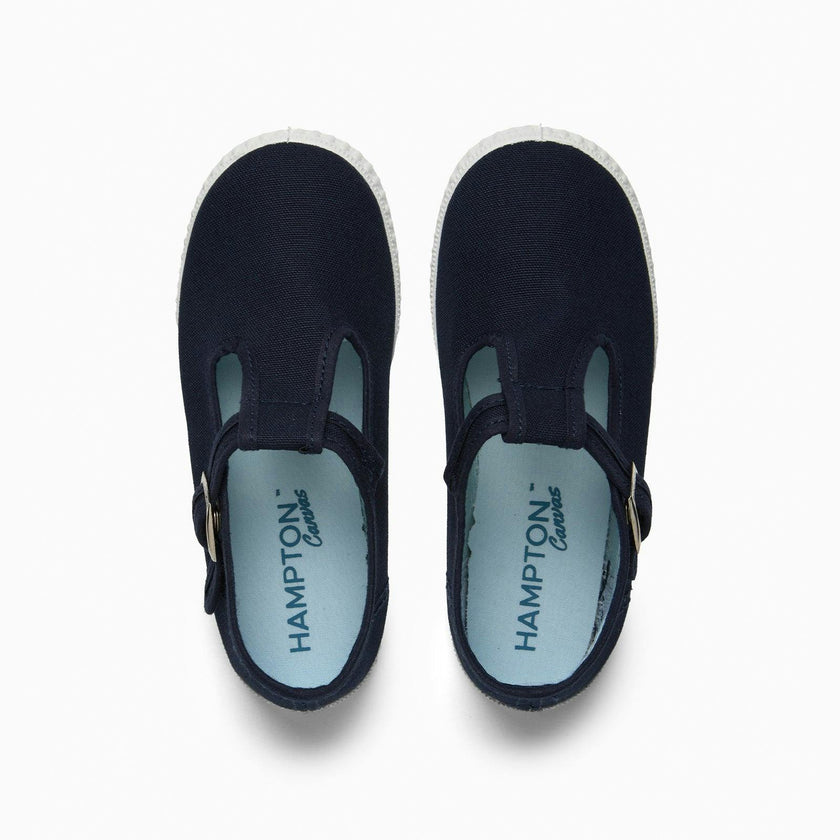 Hampton Canvas Nantucket Shoes in Navy