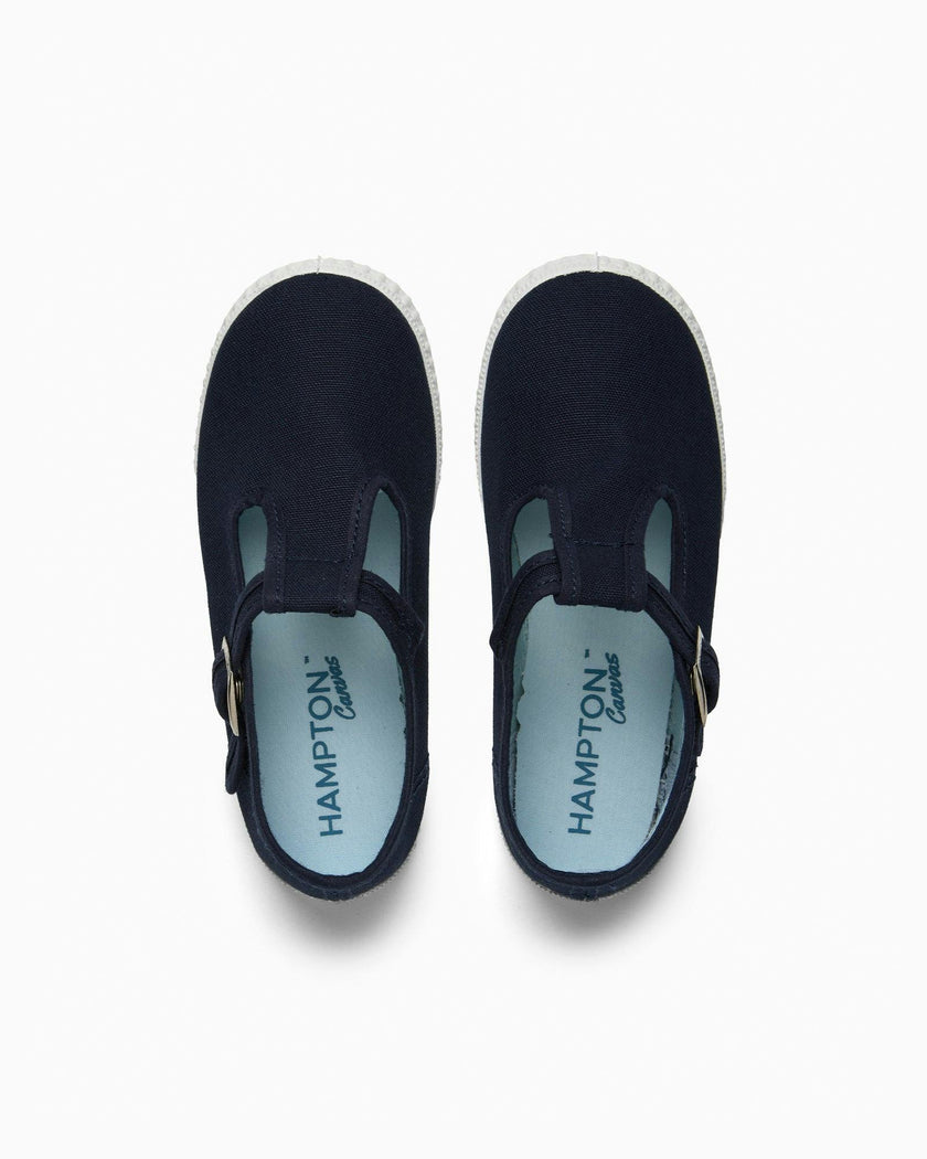 Hampton Canvas Nantucket Shoes in Navy