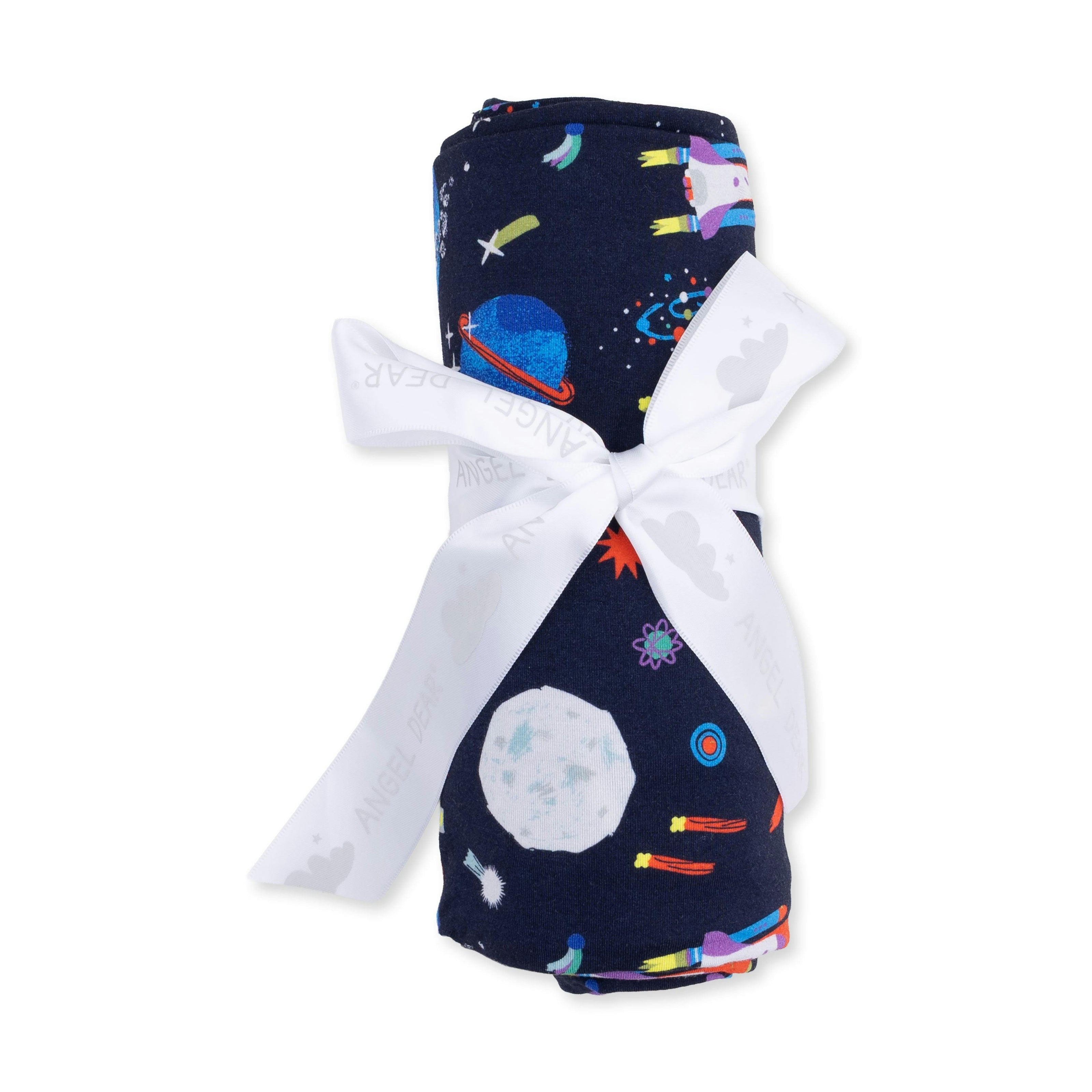 Astronaut and Rockets - Swaddle Blanket