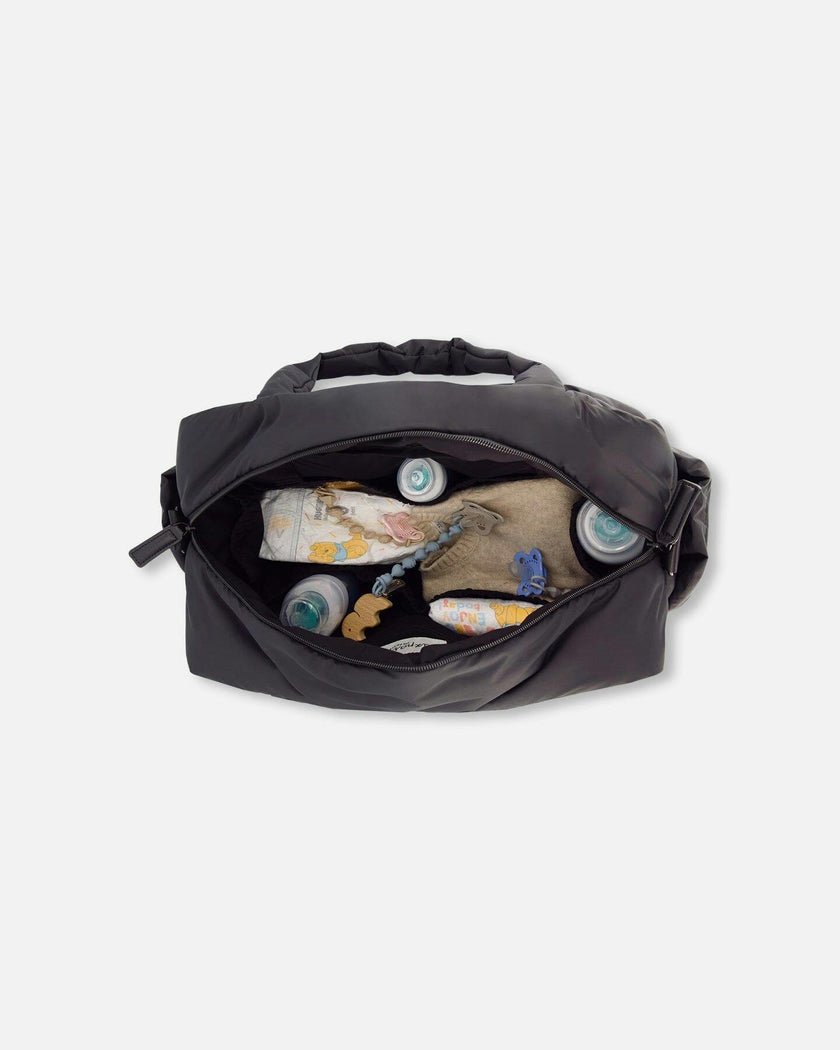 Diaper Bag With Included Changing Mat Black