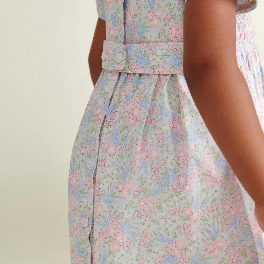 Hand-Smocked Baby Dress