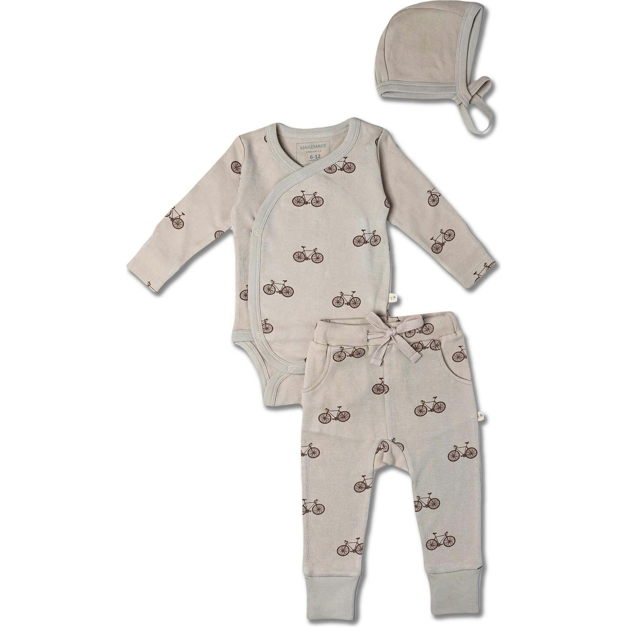 Organic Kimono Onesie & Pants Set