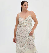 The Rayna Nightgown - Rosie Bow Toss, Ivory