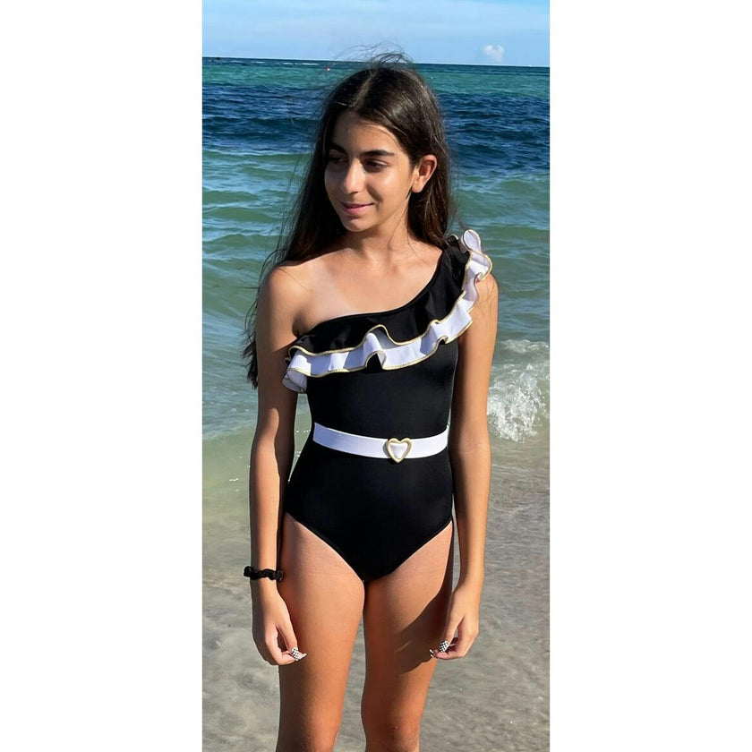 Oila Sleeveless One-Piece Swimsuit
